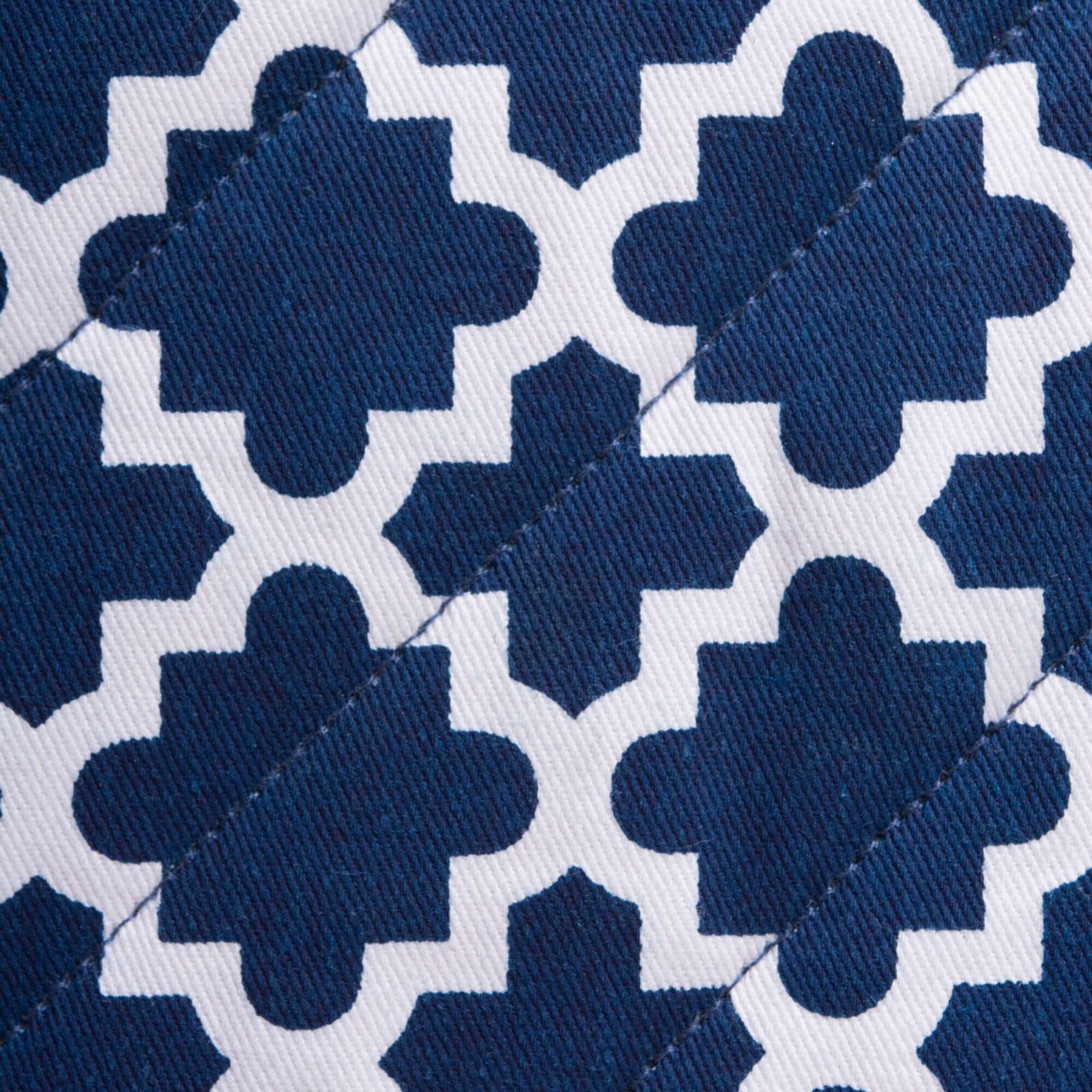 DII® Nautical Blue Lattice Oven Mitt Set, 2ct.